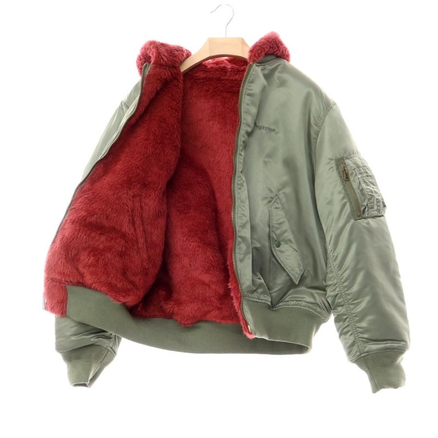 未使用】シュプリーム Supreme 2022年秋冬 Faux Fur Reversible MA-1