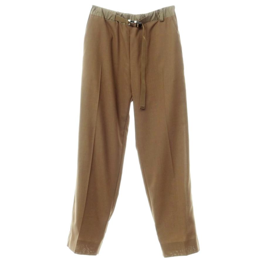 未使用】サカイ Sacai 2022年秋冬 ポリエステルウール イージー