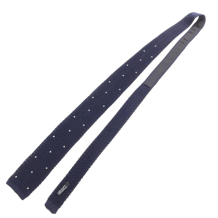 中古】マリネッラ E.MARINELLA ドット シルク ニットタイ ネクタイ