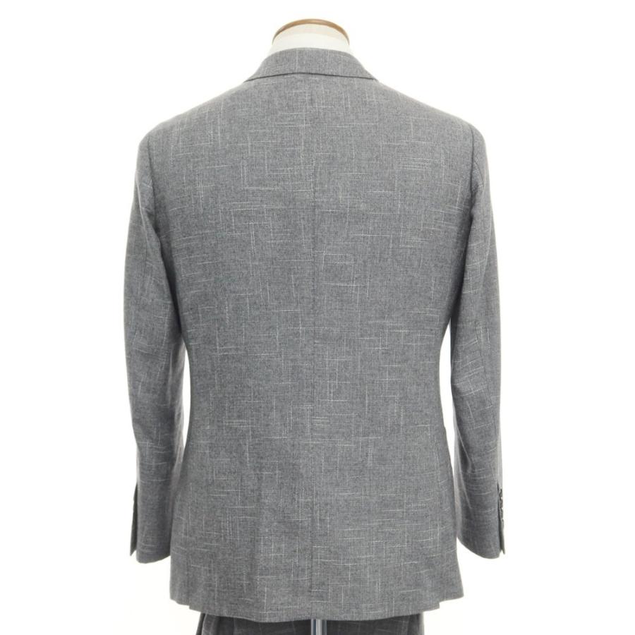 Sartoria Ring グレー チェック柄 ビジネスジャケット Sartoria Ring グレー チェック柄 ビジネスジャケット