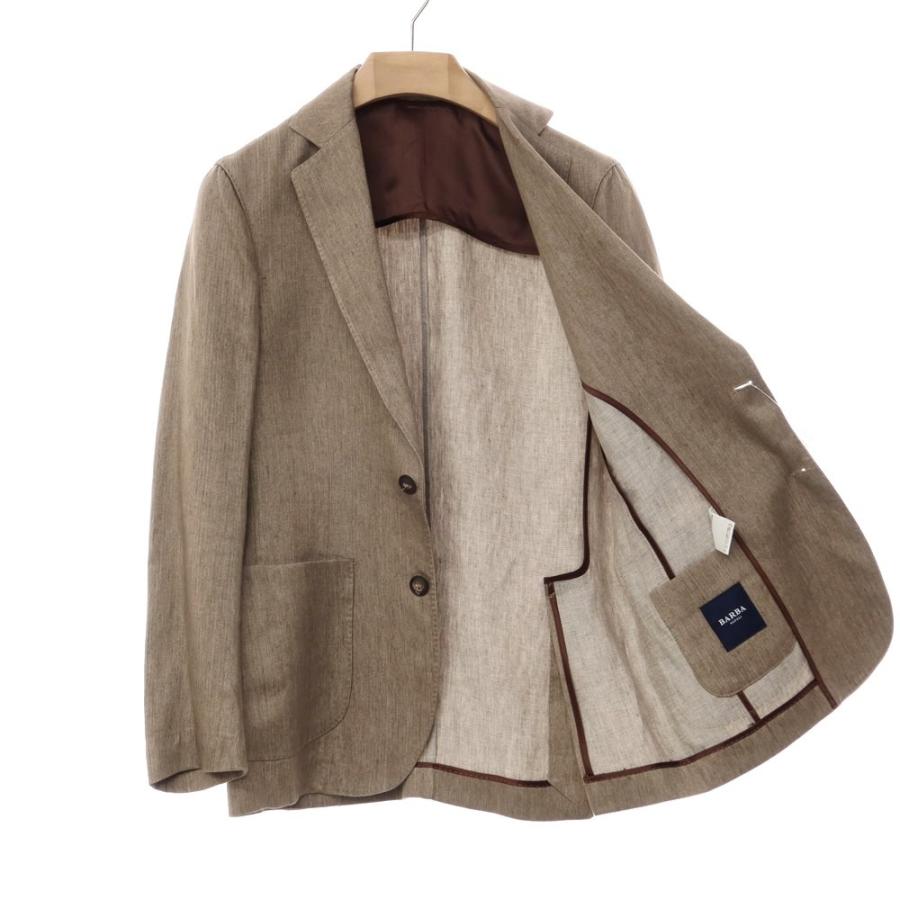 サ*間様 BARBA バルバ リネンジャケット　46 サ*間様 BARBA バルバ リネンジャケット 46 サ*間様 BARBA バルバ