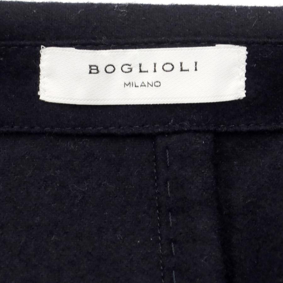 【中古】ボリオリ BOGLIOLI K.JACKET フランネルウール 3つボタンスーツ ダークネイビー【サイズ48】｜ritagliolibro｜10