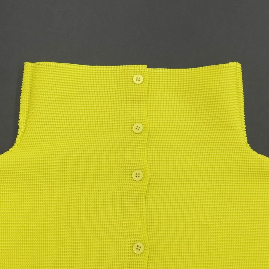 イッセイミヤケ ミーISSEY MIYAKE me 染めシースルークレープスクエア