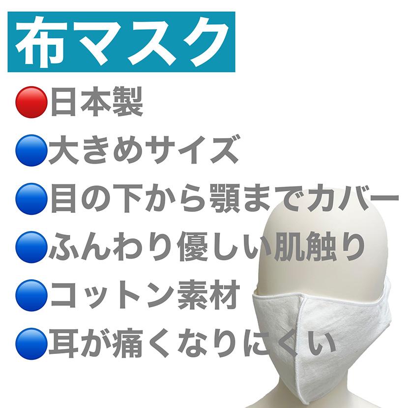 布マスク 2枚入 洗える マスク 涼しい 蒸れにくい 耳が痛くなりにくい 飛沫 花粉 感染対策 360℃ 伸縮生地 普通サイズ 何度も洗えて 経済的 保湿｜ritahealth｜02