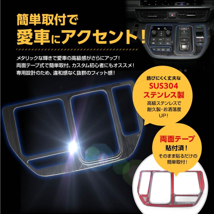 ステップワゴン スパーダ エアー RP6 RP7 RP8 シフトパネル