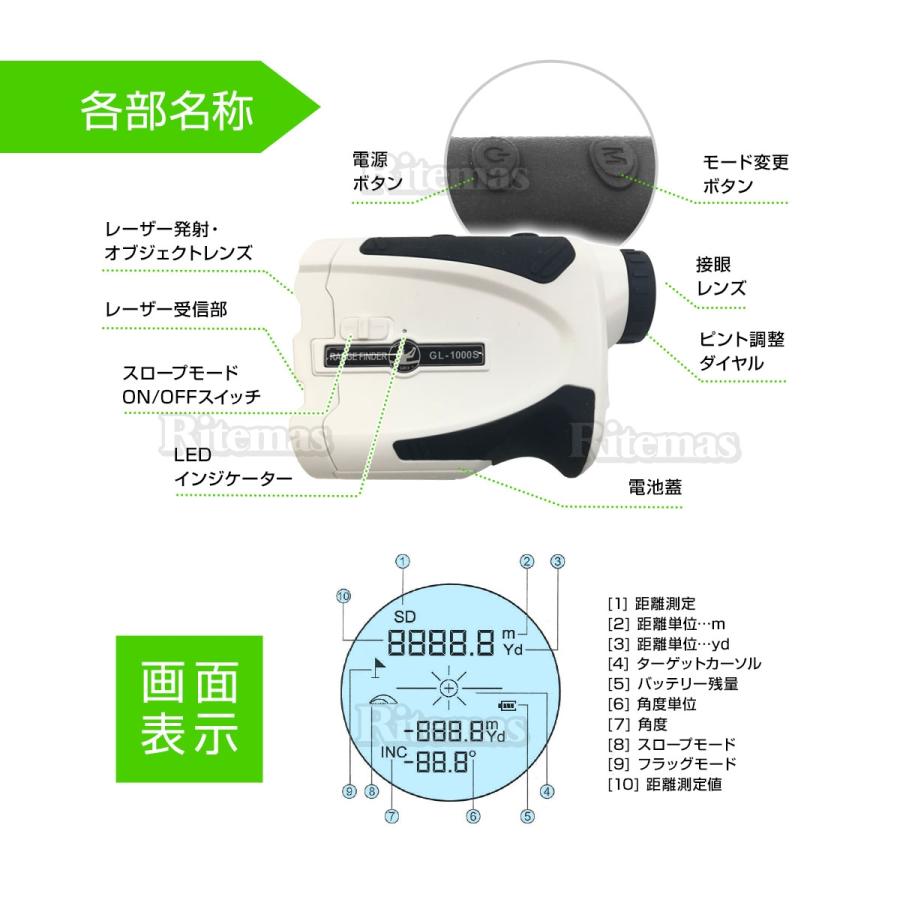 ゴルフ レーザー距離計 距離測定器 競技用 ゴルフ距離計測器 ゴルフ レーザー距離計 距離測定器 競技用 ゴルフ距離計測器