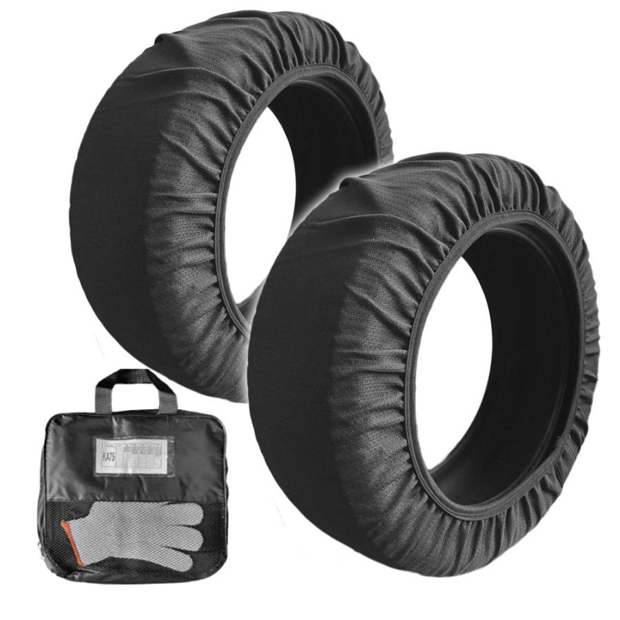 布製タイヤチェーン スタッドレス 雪用 スノーソックス 布製タイヤチェーン 225/65R15 245/60R15 175/75R16
