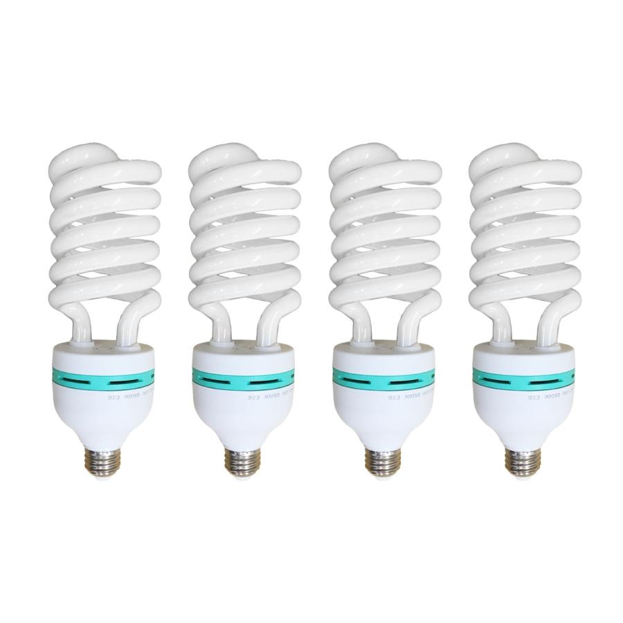 LED 電球 45W 撮影ライト 蛍光灯 45W型 口金 E26 スパイラル 蛍光電球