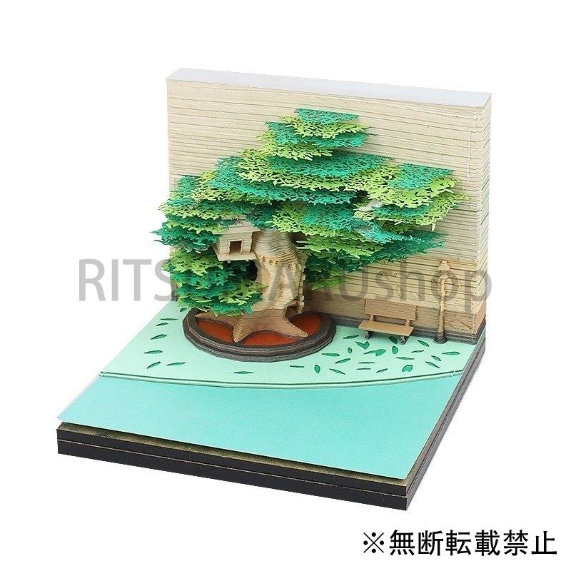 3dメモ帳 メモパッド ツリーハウス ペーパークラフト メモ用紙 正規品新品未使用品 メモ用紙