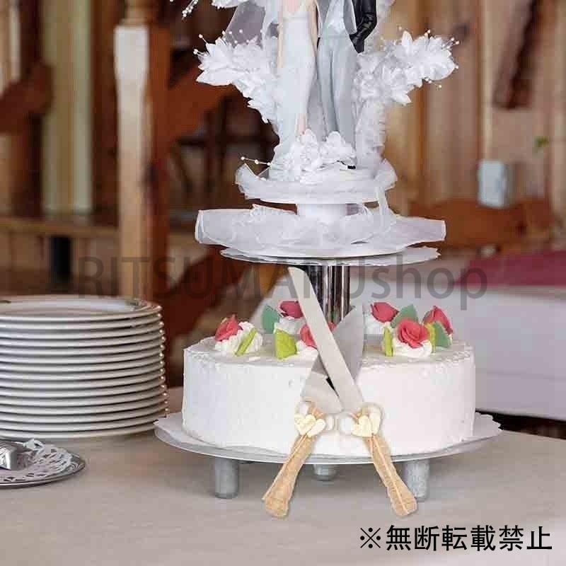 贅沢 ウェディング ケーキ ナイフ サーバー セット 結婚式 パーティ ラスティック Discoversvg Com