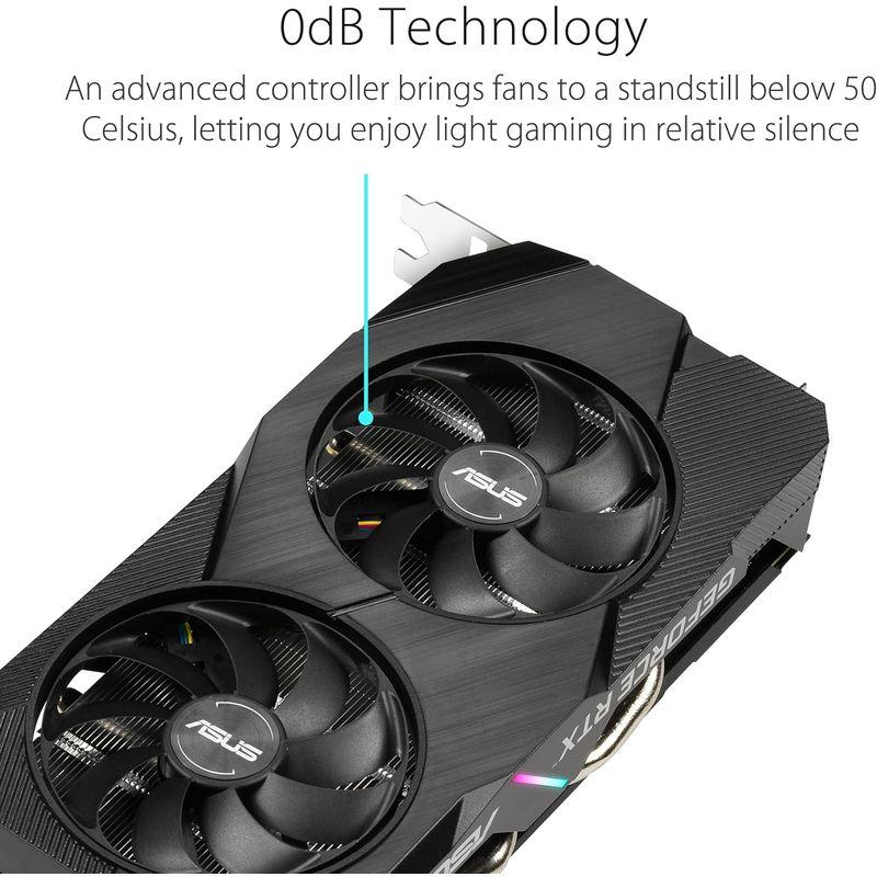 ASUS GeForce RTX 2060デュアルEVO OC（6GB GDDR6 / PCI Express 3.0