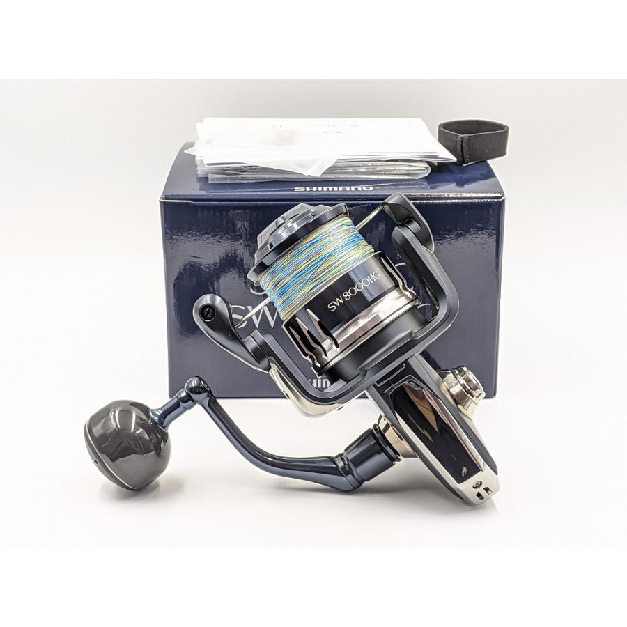 美品 Shimano シマノ 20 ストラディックSW 8000HG PE4号 スピニング  