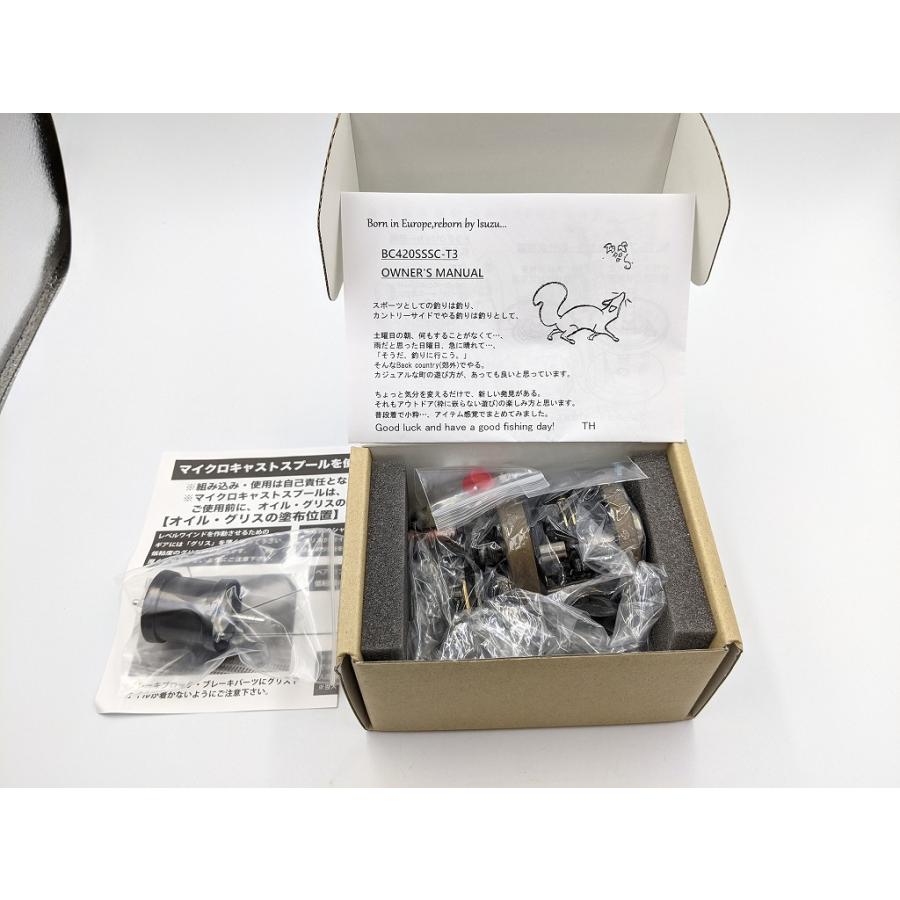 五十鈴　トライアングルBC420SSSC-T3 ミリタリーブロンズ未使用品 Amazon | 五十鈴工業 ベイトリール BC420SSSC-T3 ミリタリー