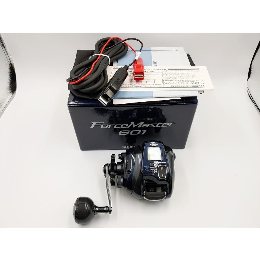 美品】シマノ 20 フォースマスター601DH 電動リール（1回使用