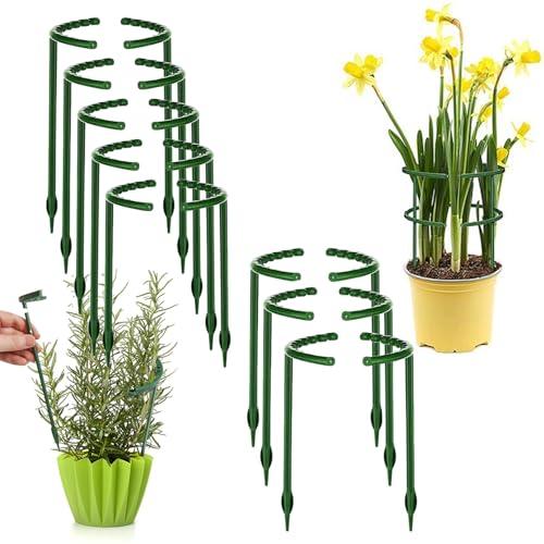 ADOFUN 園芸 支柱 園芸用品 園芸支柱 植物支柱16個 セット ガーデニング用品 園芸用 花ささえ 背の高い花 観葉支柱 園芸用品 支柱 アーチ 花ささえ 屋外の屋内植 の商品画像