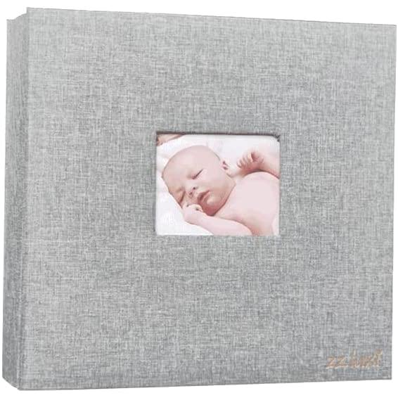 フォトアルバム アルバム 手作り 写真 960枚 大容量 L判 綿麻素材 フリー台紙 おしゃれ アルバム かわいい 整理 赤ちゃん 子供 記念日 結婚式 文房具 写真整理用 | ブランド登録なし