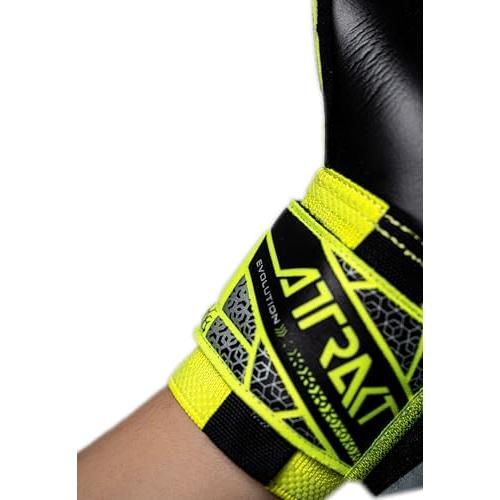 ロイシュ(Reuch) アトラクト ゴールドX エボリューション サッカー キーパーグローブ キーテ 25SS[5570964-2025] [2025]セイフティイエロー 7.5 5570964