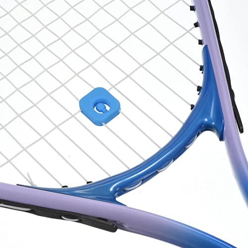 PATIKIL テニス振動ダンパー 2個 四角形 シリコンショックアブソーバー ラケットストリングダンピング テニスラケット用 クリア | ブランド登録なし | 04