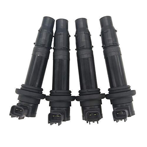 SEBLAFF 4 Pack Ignition Coil For Yamaha YZF-R6 R6 YZF-R6S R6S