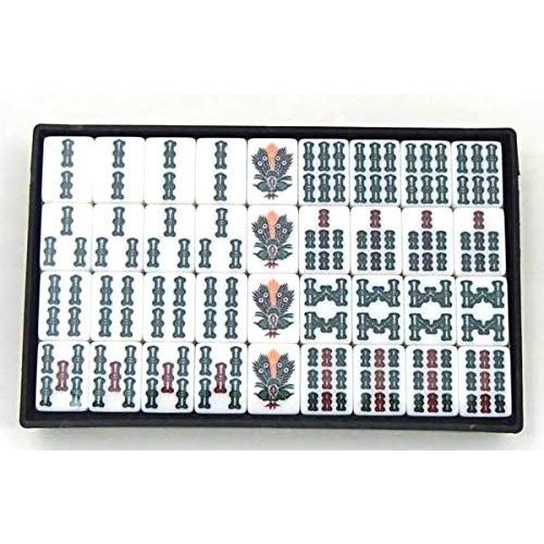 くずれにくい麻雀アール牌 囲碁ラボオリジナル牌ストラップ1個付 国産