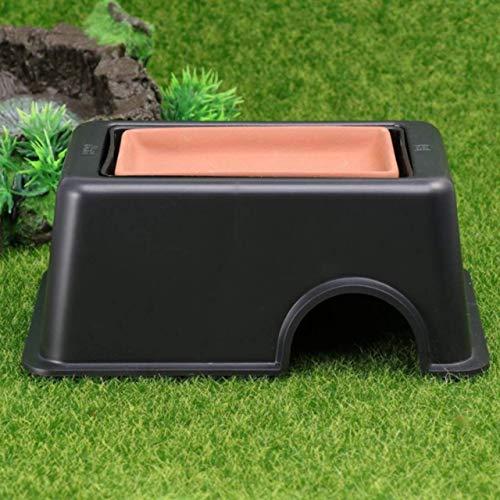 heizi ウェットシェルター 爬虫類 シェルター 2個セット ケージ 飼育