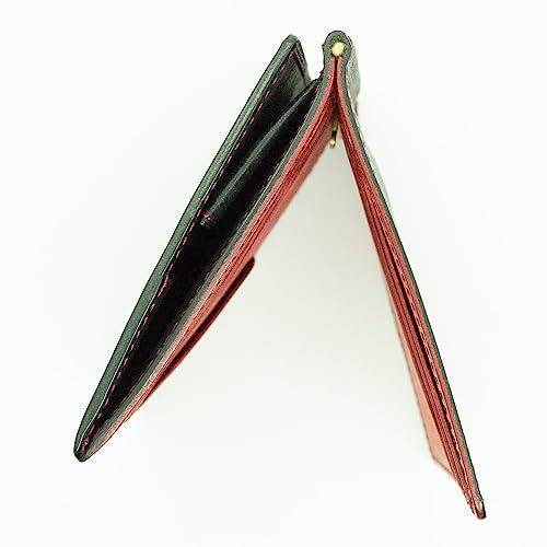 ヒズファクトリー 小銭入れ付きマネークリップ (Newクロ*パパベロ