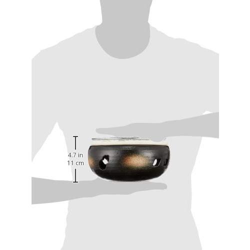 マルヨシ陶器 伊勢炭焼 水コンロ 7号 黒 M4603 : RITTER - 通販