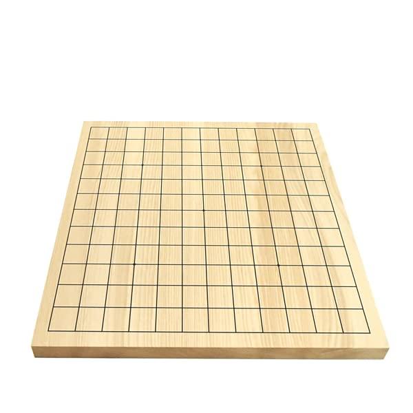 木製囲碁盤 本榧に次ぐ ヒバ材9・13路盤 裏表 入門にも便利 : RITTER