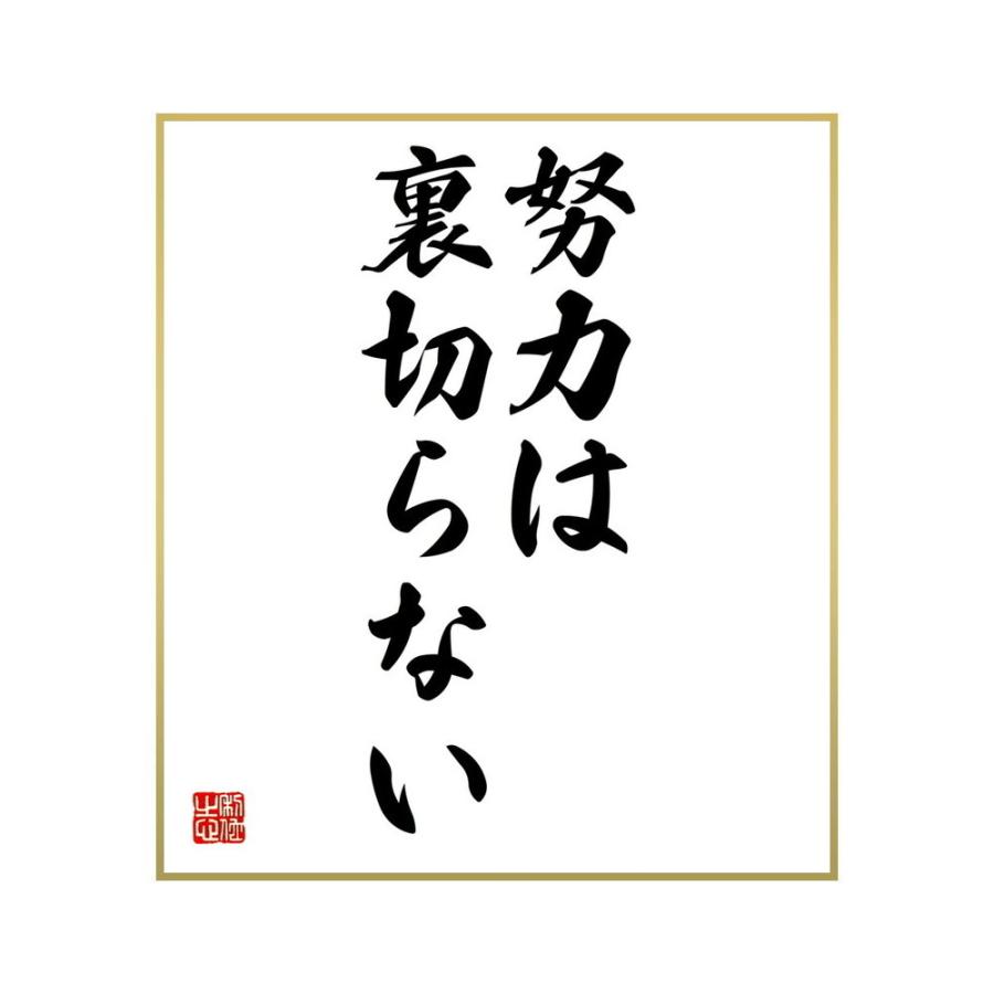 Sale 90 Off 書道色紙 名言 努力は裏切らない 受注後直筆 Dprd Jatimprov Go Id