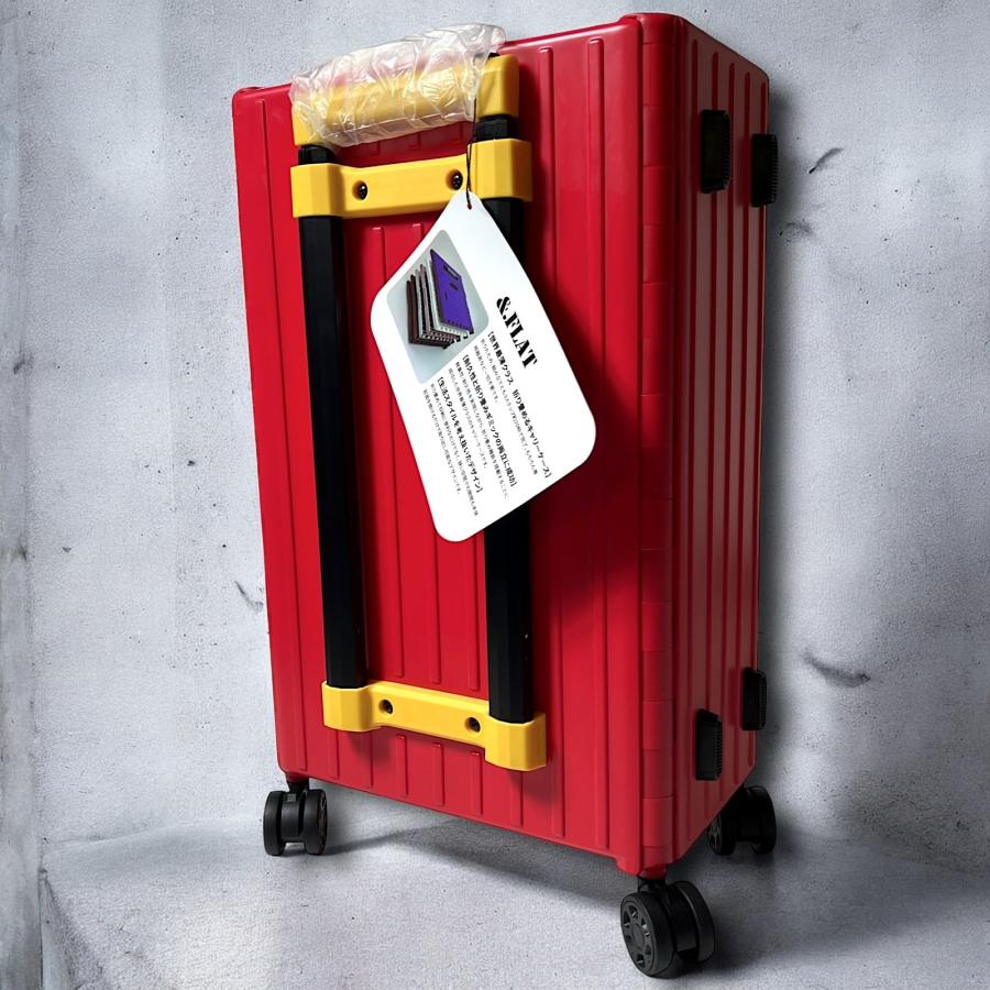 エヴァンゲリオンAT.FIELDコラボバージョン折り畳みキャリーケース　パープル FUNALIVE（ファンアライブ） スーツケース ＆.FLAT エヴァンゲリオン