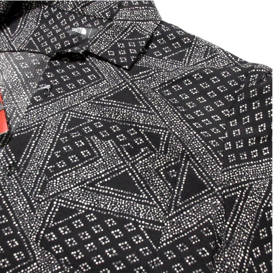 THE NORTH FACE S/S Dot Air Shirt ショートスリーブ ドットエアーシャツ メンズ ザ・ノースフェイス 半袖シャツ  バンダナブラック NR21805