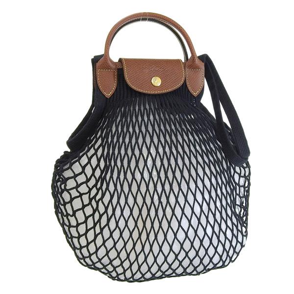 LONGCHAMP ロンシャン バッグ トートバッグ ブラック レディース
