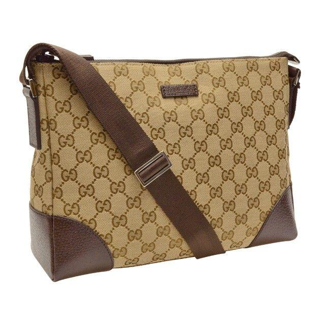 GGキャンバス グッチ ショルダーバッグ GUCCI 斜めがけ GG 114273