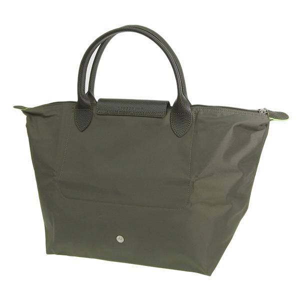 ロンシャン LONGCHAMP LE PLIAGE バッグ トートバッグ バッグ ナイロン レザー オリーブグリーン レディース 1623-919｜riverall-men｜04