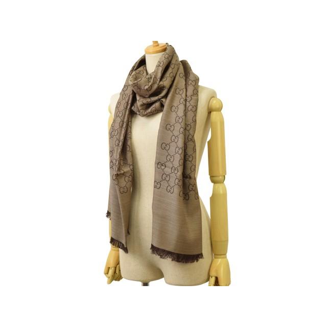 ❗️大幅値下げOK❗️正規品★レア★GUCCI 総柄マフラー GUCCI（グッチ） マフラー 570603 3G200 1466 LEAD/DARK GREEN