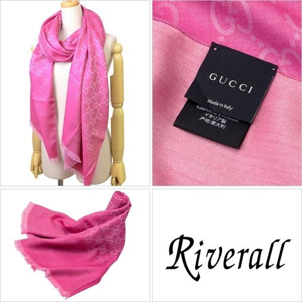 gucci アウトレット　マフラー　ストール GG グッチ マフラー GUCCI ストール ウール100％ ブラック系