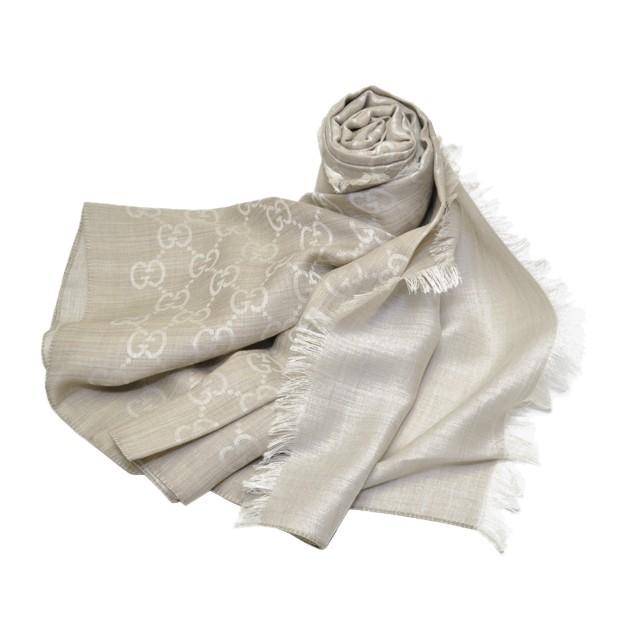 GG グッチGUCCI 大判 GUCCIグッチ GG柄 マフラー ストール165903