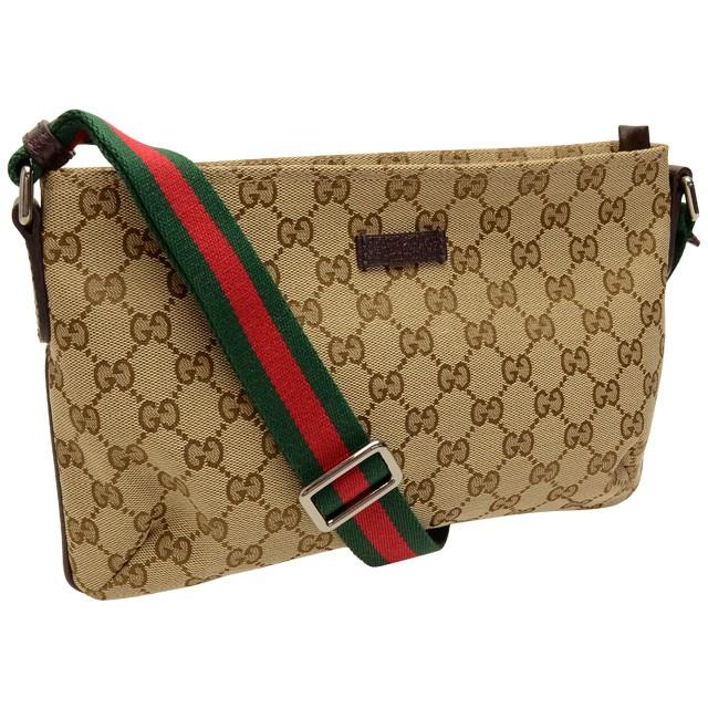 GGキャンバス グッチ バッグ GUCCI ショルダーバッグ 斜めがけ メンズ