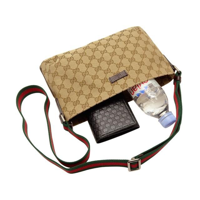 GGキャンバス グッチ バッグ GUCCI ショルダーバッグ 斜めがけ メンズ