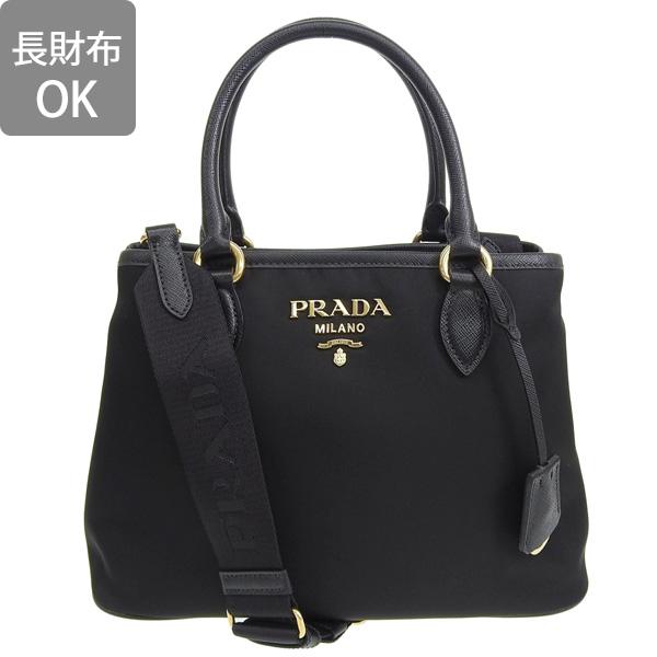 SALE！PRADA ブラック ナイロン バッグ 中古・古着通販】PRADA (プラダ) ナイロンショルダーバッグ