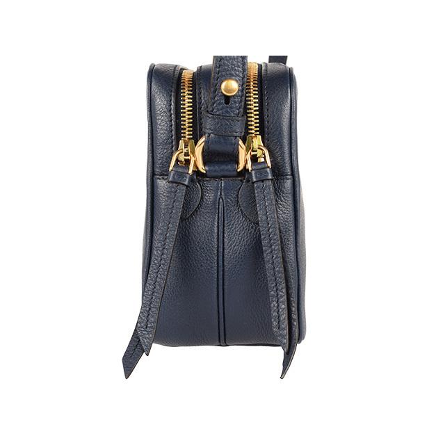 プラダ ショルダーバッグ 斜め掛け レザー ブラック  1BH079 PRADA（プラダ） 1BH079 カメラバッグ スクエア ショルダーバッグ