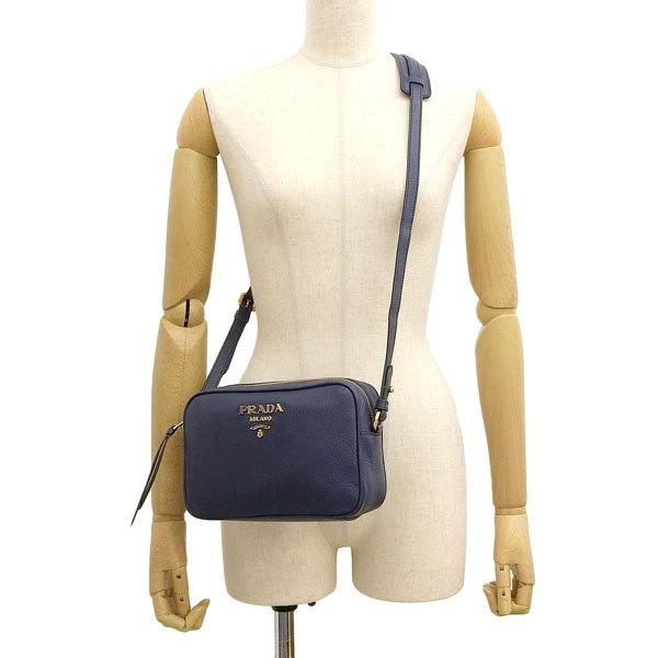 PRADA（プラダ） バッグ ショルダーバッグ バッグ レザー ネイビー