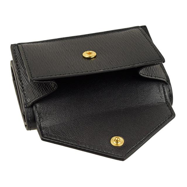 RFID【未使用】プラダ 1MH021 コンパクトウォレット ヴィッテロムーブ PRADA（プラダ） 財布 折財布 ミニ コンパクト アウトレット 1mh021
