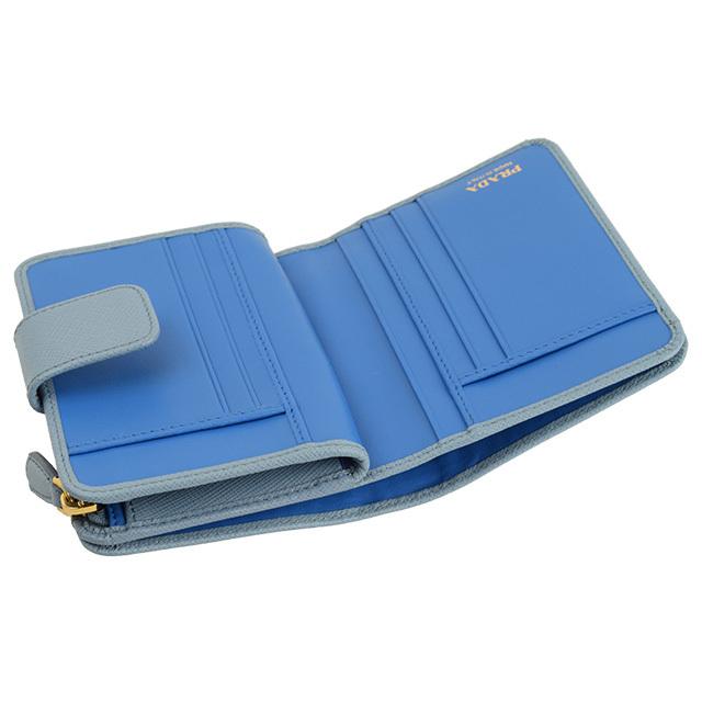 PRADA（プラダ） 財布 折財布 二つ折り リボン アウトレット 1ml018