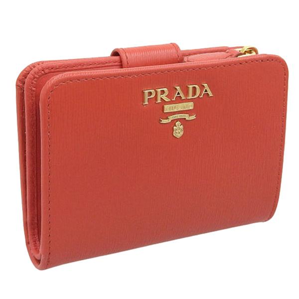 PRADA（プラダ） PRADA VITELLO MOVE 財布 折財布 二つ折り 財布 NERO