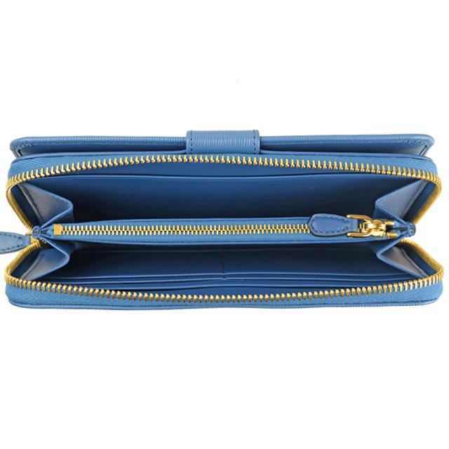 PRADA（プラダ） 財布 長財布 ラウンドファスナー アウトレット 1ml348