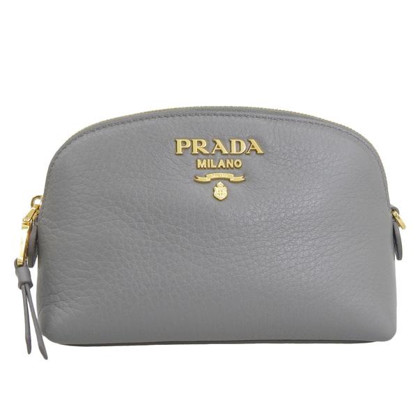 PRADA ビーズ装飾 ベージュポーチ プラダ PRADA ポーチ （ベージュ） -ファッション通販 FASHION WALKER
