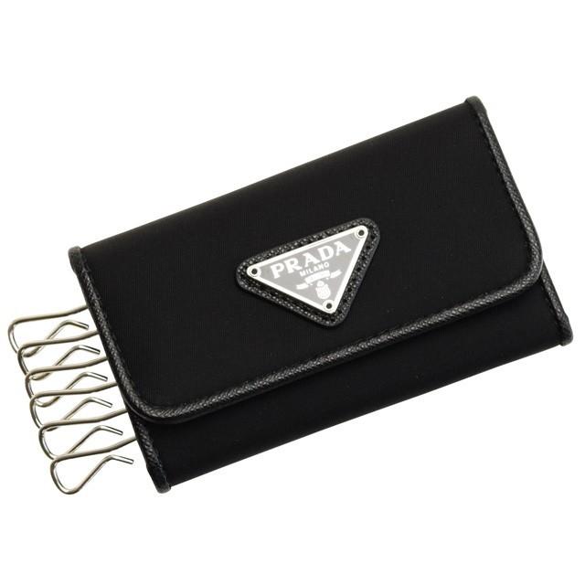 プラダ PRADA キーケース 6連 メンズ アウトレット 1pg222