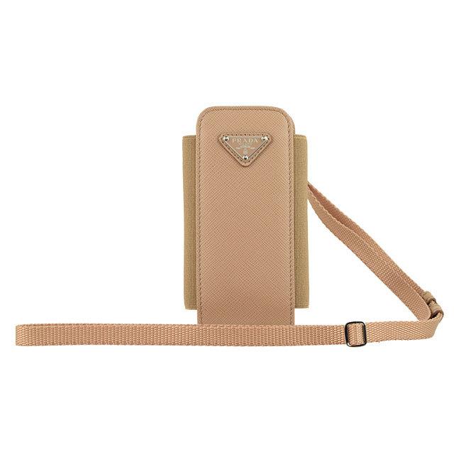 PRADA プラダ スマホケース ストラップ付き アウトレット 1zt019 PRADA プラダ スマホケース ストラップ付き アウトレット 1zt019