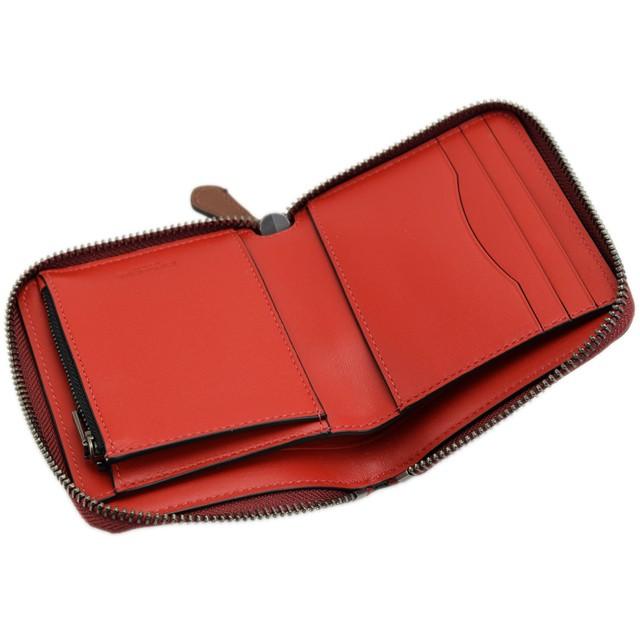 COACH（コーチ） ラウンドファスナー折財布 シグネチャー メンズ
